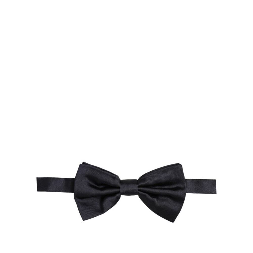 Dolce & Gabbana Men Black 100% Silk Adjustable Neck Papillon Bow Men's Tie